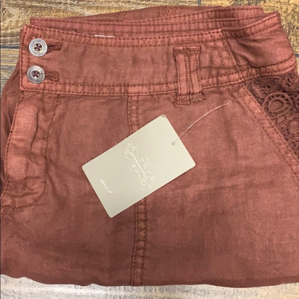 Anthropologie Hei Hei Linen Pants